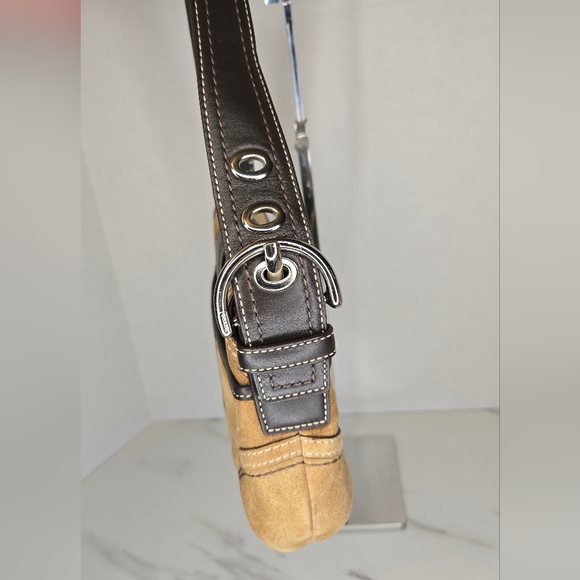 Coach Soho Buckle Suede Shoulder Bag F10917 - Picture 5 of 11